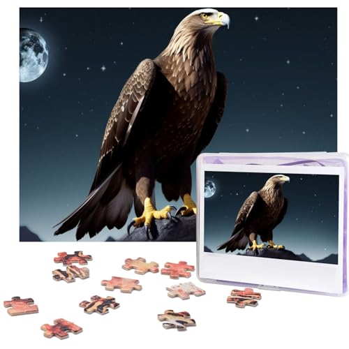 Puzzle 500 Teile Adler unter den Sternen Puzzles Personalisiertes Bilderpuzzle für Erwachsene Fotopuzzles Holzpuzzles Geschenk Klassisches Puzzle für Familie Hochzeit Geburtstag Valentinstag Puzzle 500 Teile Adler unter den Sternen Puzzles Personalisiertes Bilderpuzzle für Erwachsene Fotopuzzles Holzpuzzles Geschenk Klassisches Puzzle für Familie Hochzeit Geburtstag Valentinstag von LZQPOEAS