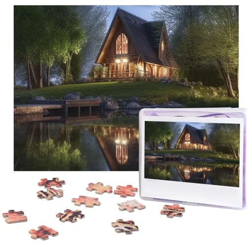 Puzzle 500 Teile Chalet am See Puzzles Personalisiertes Bilderpuzzle für Erwachsene Fotopuzzles Holzpuzzles Geschenk Klassisches Puzzle für Familie Hochzeit Geburtstag Valentinstag Puzzle 500 Teile Chalet am See Puzzles Personalisiertes Bilderpuzzle für Erwachsene Fotopuzzles Holzpuzzles Geschenk Klassisches Puzzle für Familie Hochzeit Geburtstag Valentinstag von LZQPOEAS