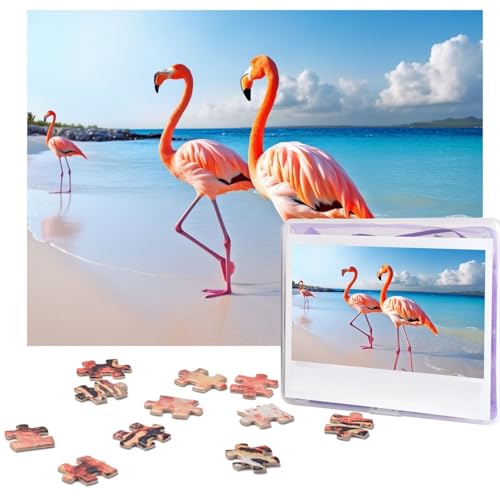 Puzzle 500 Teile Flamingo am Strand Puzzles Personalisiertes Bilderpuzzle für Erwachsene Fotopuzzles Holzpuzzles Geschenk Klassisches Puzzle für Familie Hochzeit Geburtstag Valentinstag Puzzle 500 Teile Flamingo am Strand Puzzles Personalisiertes Bilderpuzzle für Erwachsene Fotopuzzles Holzpuzzles Geschenk Klassisches Puzzle für Familie Hochzeit Geburtstag Valentinstag von LZQPOEAS
