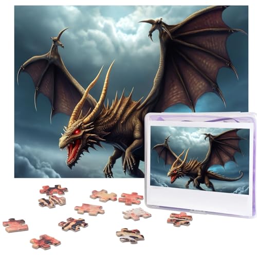 Puzzle 500 Teile Fliegender Drache Puzzles Personalisiertes Bilderpuzzle für Erwachsene Fotopuzzles Holzpuzzles Geschenk Klassisches Puzzle für Familie Hochzeit Geburtstag Valentinstag Puzzle 500 Teile Fliegender Drache Puzzles Personalisiertes Bilderpuzzle für Erwachsene Fotopuzzles Holzpuzzles Geschenk Klassisches Puzzle für Familie Hochzeit Geburtstag Valentinstag von LZQPOEAS