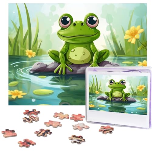 Puzzle 500 Teile Frosch im Teich Puzzles Personalisiertes Bilderpuzzle für Erwachsene Fotopuzzles Holzpuzzles Geschenk Klassisches Puzzle für Familie Hochzeit Geburtstag Valentinstag Puzzle 500 Teile Frosch im Teich Puzzles Personalisiertes Bilderpuzzle für Erwachsene Fotopuzzles Holzpuzzles Geschenk Klassisches Puzzle für Familie Hochzeit Geburtstag Valentinstag von LZQPOEAS