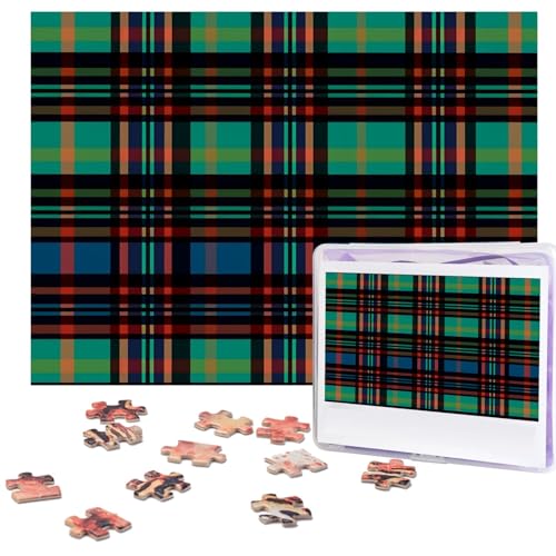 Puzzle 500 Teile Gestreifte Karierte Puzzles Personalisiertes Bilderpuzzle für Erwachsene Fotopuzzles Holzpuzzles Geschenk Klassisches Puzzle für Familie Hochzeit Geburtstag Valentinstag Puzzle 500 Teile Gestreifte Karierte Puzzles Personalisiertes Bilderpuzzle für Erwachsene Fotopuzzles Holzpuzzles Geschenk Klassisches Puzzle für Familie Hochzeit Geburtstag Valentinstag von LZQPOEAS