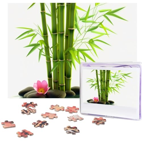 Puzzle 500 Teile Grünpflanzen Puzzles Personalisiertes Bilderpuzzle für Erwachsene Fotopuzzles Holzpuzzles Geschenk Klassisches Puzzle für Familie Hochzeit Geburtstag Valentinstag von LZQPOEAS
