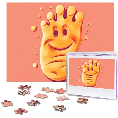 Puzzle 500 Teile Happy Foot Puzzles Personalisiertes Bilderpuzzle für Erwachsene Fotopuzzles Holzpuzzles Geschenk Klassisches Puzzle für Familie Hochzeit Geburtstag Valentinstag Puzzle 500 Teile Happy Foot Puzzles Personalisiertes Bilderpuzzle für Erwachsene Fotopuzzles Holzpuzzles Geschenk Klassisches Puzzle für Familie Hochzeit Geburtstag Valentinstag von LZQPOEAS