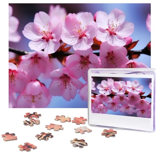 Puzzle 500 Teile Kirschblüten Puzzles Personalisiertes Bilderpuzzle für Erwachsene Fotopuzzles Holzpuzzles Geschenk Klassisches Puzzle für Familie Hochzeit Geburtstag Valentinstag Puzzle 500 Teile Kirschblüten Puzzles Personalisiertes Bilderpuzzle für Erwachsene Fotopuzzles Holzpuzzles Geschenk Klassisches Puzzle für Familie Hochzeit Geburtstag Valentinstag von LZQPOEAS