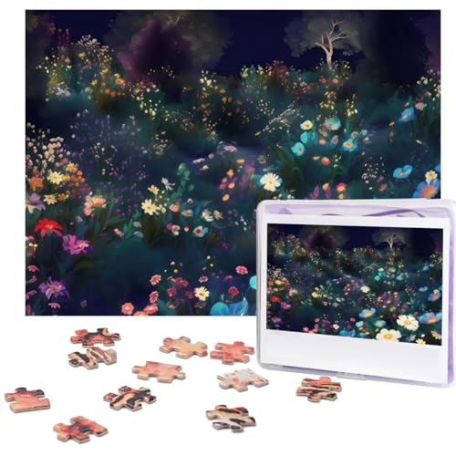 Puzzle 500 Teile Mondlicht Garten Puzzles Personalisiertes Bilderpuzzle für Erwachsene Fotopuzzles Holzpuzzles Geschenk Klassisches Puzzle für Familie Hochzeit Geburtstag Valentinstag Puzzle 500 Teile Mondlicht Garten Puzzles Personalisiertes Bilderpuzzle für Erwachsene Fotopuzzles Holzpuzzles Geschenk Klassisches Puzzle für Familie Hochzeit Geburtstag Valentinstag von LZQPOEAS