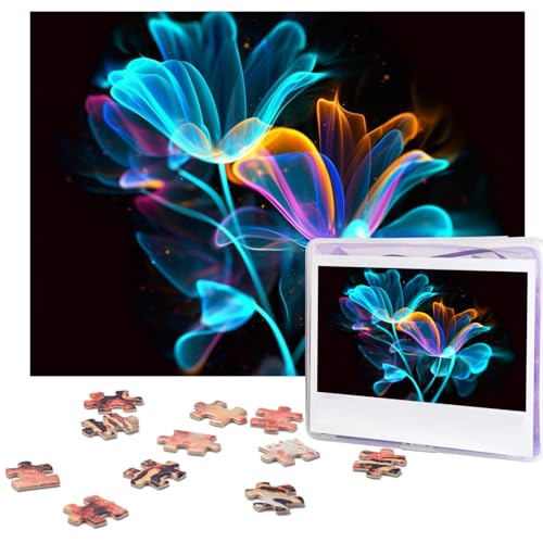 Puzzle 500 Teile Neon Blumen Puzzles Personalisiertes Bilderpuzzle für Erwachsene Fotopuzzles Holzpuzzles Geschenk Klassisches Puzzle für Familie Hochzeit Geburtstag Valentinstag Puzzle 500 Teile Neon Blumen Puzzles Personalisiertes Bilderpuzzle für Erwachsene Fotopuzzles Holzpuzzles Geschenk Klassisches Puzzle für Familie Hochzeit Geburtstag Valentinstag von LZQPOEAS