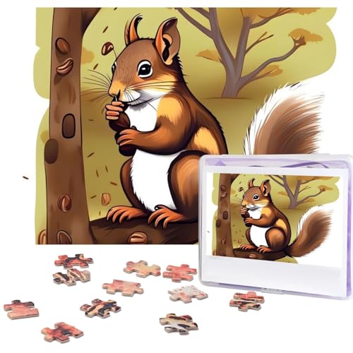 Puzzle 500 Teile Nussfressende Eichhörnchen Puzzles Personalisiertes Bilderpuzzle für Erwachsene Fotopuzzles Holzpuzzles Geschenk Klassisches Puzzle für Familie Hochzeit Geburtstag Valentinstag Puzzle 500 Teile Nussfressende Eichhörnchen Puzzles Personalisiertes Bilderpuzzle für Erwachsene Fotopuzzles Holzpuzzles Geschenk Klassisches Puzzle für Familie Hochzeit Geburtstag Valentinstag von LZQPOEAS