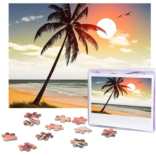 Puzzle 500 Teile Palme am Strand Puzzles Personalisiertes Bilderpuzzle für Erwachsene Fotopuzzles Holzpuzzles Geschenk Klassisches Puzzle für Familie Hochzeit Geburtstag Valentinstag Puzzle 500 Teile Palme am Strand Puzzles Personalisiertes Bilderpuzzle für Erwachsene Fotopuzzles Holzpuzzles Geschenk Klassisches Puzzle für Familie Hochzeit Geburtstag Valentinstag von LZQPOEAS