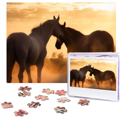 Puzzle 500 Teile Pferde in Liebe Puzzles Personalisiertes Bilderpuzzle für Erwachsene Fotopuzzles Holzpuzzles Geschenk Klassisches Puzzle für Familie Hochzeit Geburtstag Valentinstag Puzzle 500 Teile Pferde in Liebe Puzzles Personalisiertes Bilderpuzzle für Erwachsene Fotopuzzles Holzpuzzles Geschenk Klassisches Puzzle für Familie Hochzeit Geburtstag Valentinstag von LZQPOEAS