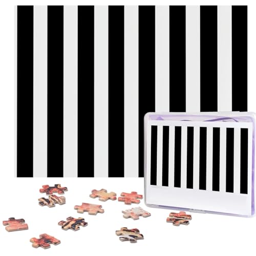 Puzzle 500 Teile Schwarz & Weiß Streifen Puzzles Personalisiertes Bilderpuzzle für Erwachsene Fotopuzzles Holzpuzzles Geschenk Klassisches Puzzle für Familie Hochzeit Geburtstag Valentinstag Puzzle 500 Teile Schwarz & Weiß Streifen Puzzles Personalisiertes Bilderpuzzle für Erwachsene Fotopuzzles Holzpuzzles Geschenk Klassisches Puzzle für Familie Hochzeit Geburtstag Valentinstag von LZQPOEAS