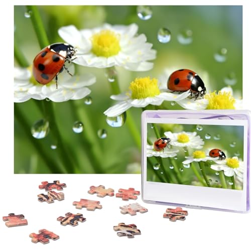 Puzzle 500 Teile Sommer Marienkäfer Blumen Puzzles Personalisiertes Bilderpuzzle für Erwachsene Fotopuzzles Holzpuzzles Geschenk Klassisches Puzzle für Familie Hochzeit Geburtstag Valentinstag Puzzle 500 Teile Sommer Marienkäfer Blumen Puzzles Personalisiertes Bilderpuzzle für Erwachsene Fotopuzzles Holzpuzzles Geschenk Klassisches Puzzle für Familie Hochzeit Geburtstag Valentinstag von LZQPOEAS