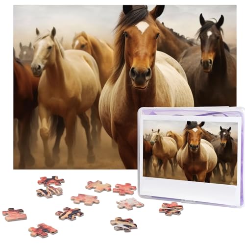 Puzzle 500 Teile Viele Pferde Puzzles Personalisiertes Bilderpuzzle für Erwachsene Fotopuzzles Holzpuzzles Geschenk Klassisches Puzzle für Familie Hochzeit Geburtstag Valentinstag Puzzle 500 Teile Viele Pferde Puzzles Personalisiertes Bilderpuzzle für Erwachsene Fotopuzzles Holzpuzzles Geschenk Klassisches Puzzle für Familie Hochzeit Geburtstag Valentinstag von LZQPOEAS