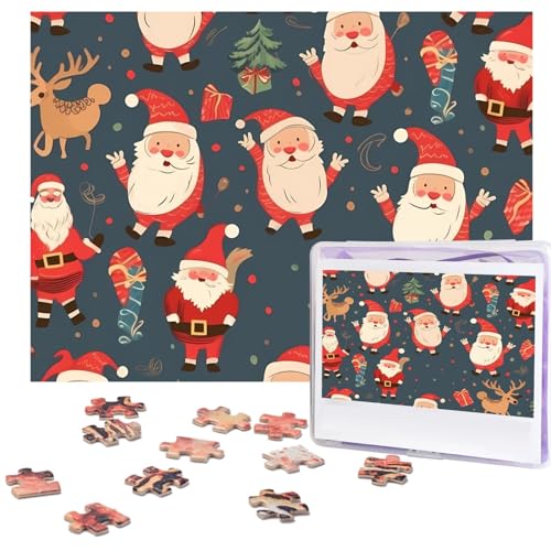 Puzzle 500 Teile Weihnachtsmann Weihnachten Puzzles Personalisiertes Bilderpuzzle für Erwachsene Fotopuzzles Holzpuzzles Geschenk Klassisches Puzzle für Familie Hochzeit Geburtstag Valentinstag Puzzle 500 Teile Weihnachtsmann Weihnachten Puzzles Personalisiertes Bilderpuzzle für Erwachsene Fotopuzzles Holzpuzzles Geschenk Klassisches Puzzle für Familie Hochzeit Geburtstag Valentinstag von LZQPOEAS