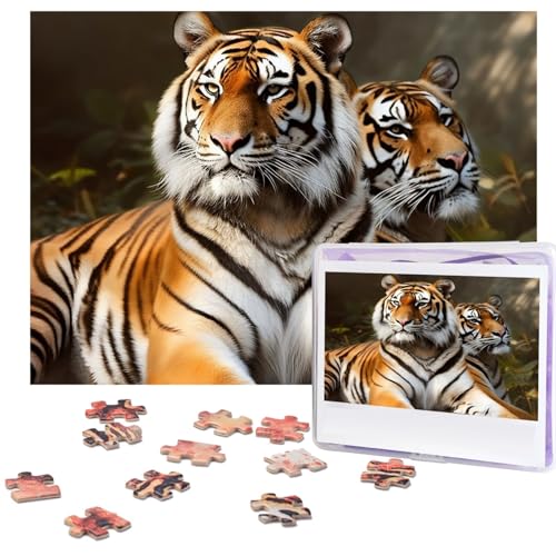 Puzzle 500 Teile Zwei Tiger Puzzles Personalisiertes Bilderpuzzle für Erwachsene Fotopuzzles Holzpuzzles Geschenk Klassisches Puzzle für Familie Hochzeit Geburtstag Valentinstag Puzzle 500 Teile Zwei Tiger Puzzles Personalisiertes Bilderpuzzle für Erwachsene Fotopuzzles Holzpuzzles Geschenk Klassisches Puzzle für Familie Hochzeit Geburtstag Valentinstag von LZQPOEAS
