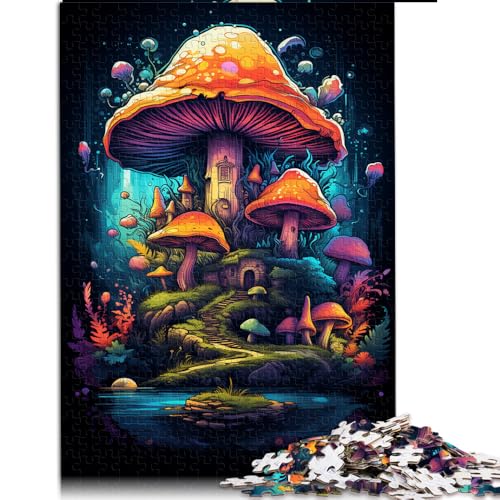 Puzzle 2000 Teile für Erwachsene, Seltsame, farbenfrohe Pilzhütte, Papierpuzzle, für Erwachsene und Kinder ab 12 Jahren, anspruchsvolles Spiel. Größe: 70 x 100 cm. Puzzle 2000 Teile für Erwachsene, Seltsame, farbenfrohe Pilzhütte, Papierpuzzle, für Erwachsene und Kinder ab 12 Jahren, anspruchsvolles Spiel. Größe: 70 x 100 cm. von LZYANG