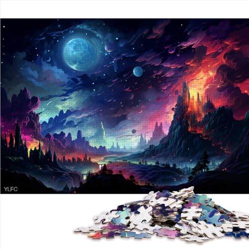 Puzzle für Erwachsene mit 1000 Teilen, „Stellen Sie Sich EIN farbenfrohes Universum vor“-Papierpuzzle, für Erwachsene und Kinder ab 12 Jahren, Familienspiele, Weihnachts- und Geburtstagsgeschenke. Puzzle für Erwachsene mit 1000 Teilen, „Stellen Sie Sich EIN farbenfrohes Universum vor“-Papierpuzzle, für Erwachsene und Kinder ab 12 Jahren, Familienspiele, Weihnachts- und Geburtstagsgeschenke. von LZYANG