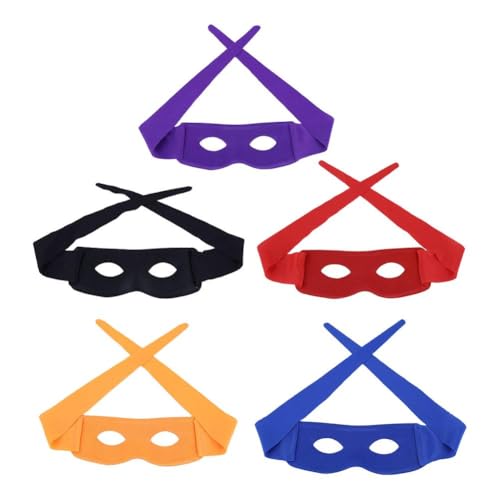 LZYWOD 5 x Augenmaske, Halloween-Maske, Augenbinde, Geister-Festival, Halloween-Requisiten, Zubehör, Masken, Kostüm, Cosplay, Performance, Abschlussball LZYWOD 5 x Augenmaske, Halloween-Maske, Augenbinde, Geister-Festival, Halloween-Requisiten, Zubehör, Masken, Kostüm, Cosplay, Performance, Abschlussball von LZYWOD