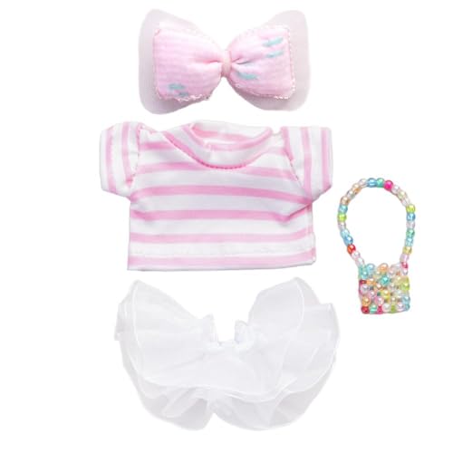 Puppenkleidung für Labub, 2025 neues 17 cm Puppen-Outfit-Set, bezaubernde Puppenkleidung, Zubehör, High-End-Luxus-Mode Puppenkleidung für Labub, 2025 neues 17 cm Puppen-Outfit-Set, bezaubernde Puppenkleidung, Zubehör, High-End-Luxus-Mode von LZYWOD