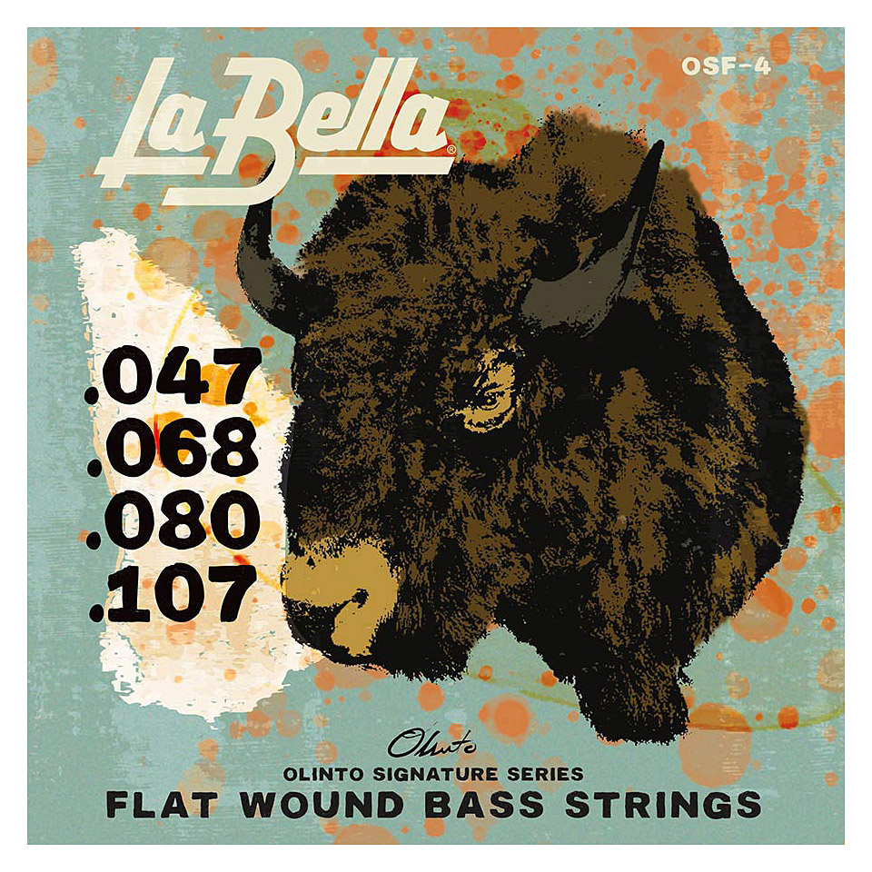 La Bella Olinto Sig. 4-String Saiten E-Bass La Bella Olinto Sig. 4-String Saiten E-Bass von La Bella