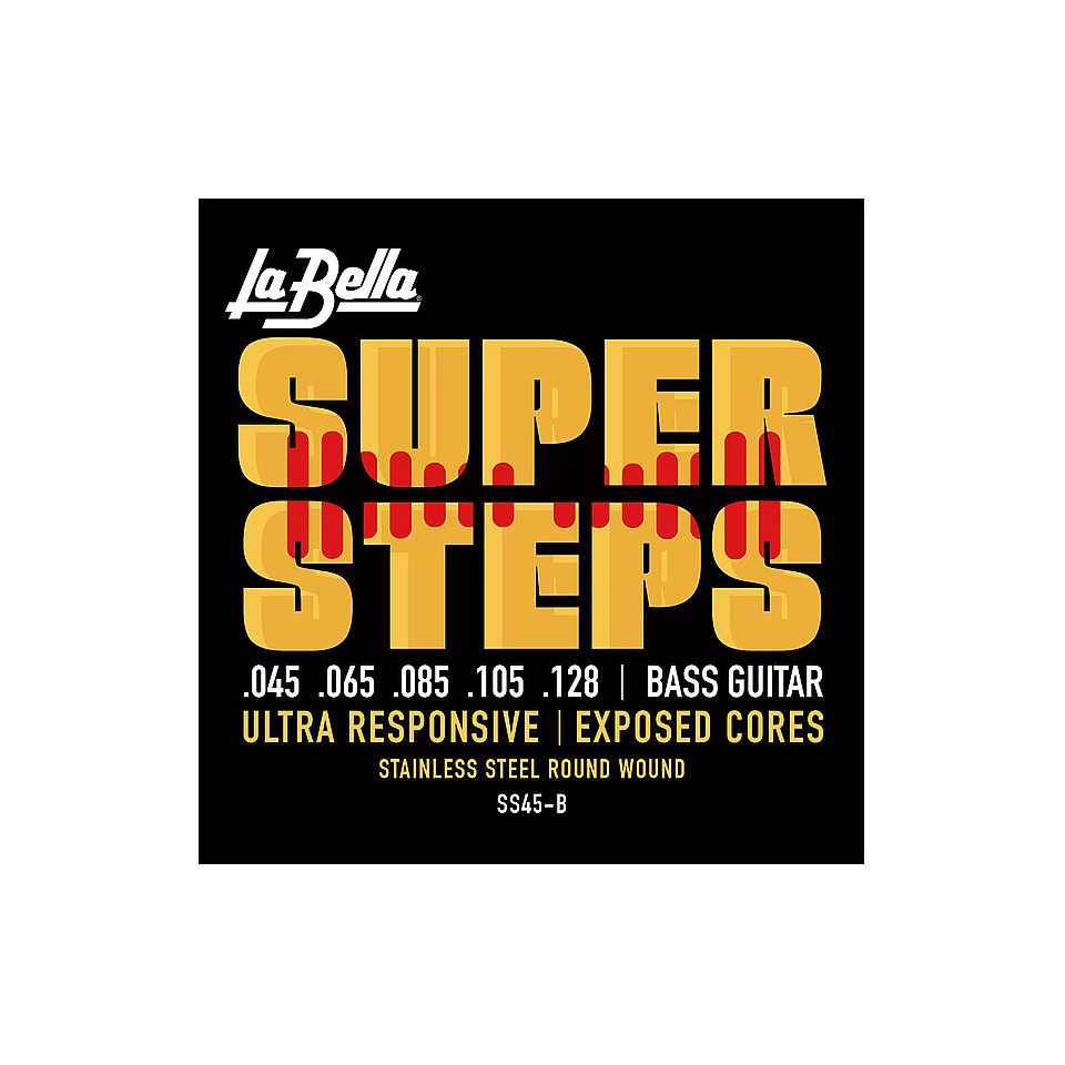 La Bella Super Steps SS45-B Saiten E-Bass von La Bella