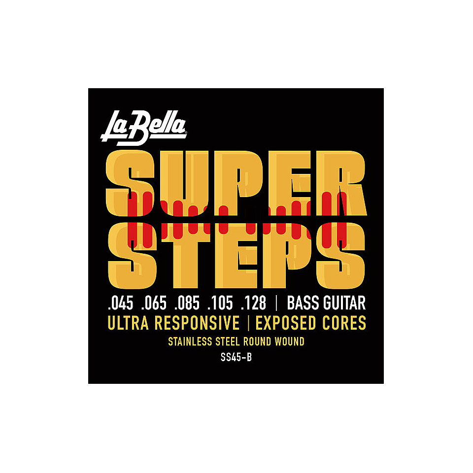 La Bella Super Steps SS45-B Saiten E-Bass La Bella Super Steps SS45-B Saiten E-Bass von La Bella
