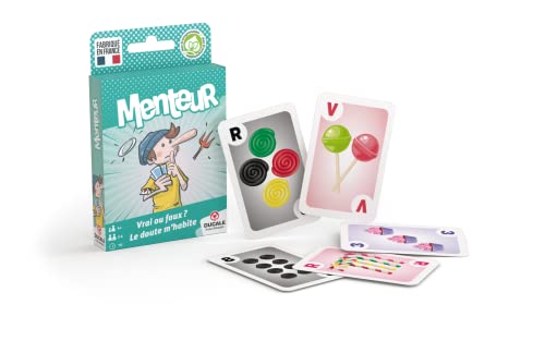 Ducal Le Menteur – Kartenspiel für Kinder – Bluff und Strategiespiel – ab 6 Jahren von La Ducale
