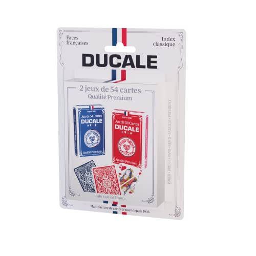 Ducale Origine – 2 Spiele mit 54 Karten – Rami-Spiel von La Ducale