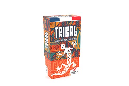 LA DUCALE – Tribal – Solitaire-Spiel: Strategisches Kartenspiel für die Familie oder unter Freunden – Gesellschaftsspiel ab 120 Jahren von LA DUCALE
