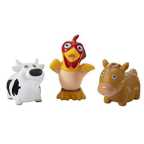 La Granja De Zenón Bandai TO84100 Badefiguren, Mehrfarbig, lustiges Bad mit Figuren, Wasserabenteuer. von La Granja De Zenón