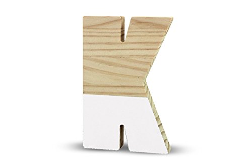 La Lluna La lluna0208000-k K semi-Lacquered Kiefer Buchstabe von La Lluna