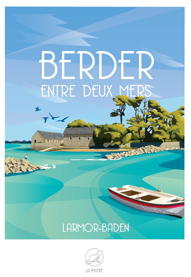 La Loutre BERDER entre deux mers - LARMOR-BADEN 1000 Teile Puzzle Puzzle-La-Loutre-6310 von La Loutre