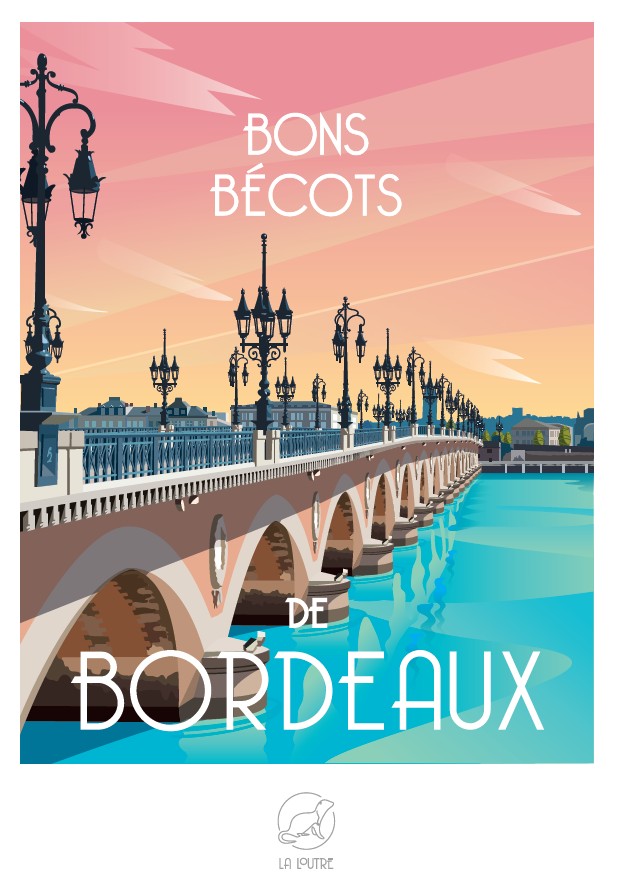 La Loutre Bons Bécots de BORDEAUX 1000 Teile Puzzle Puzzle-La-Loutre-6105 von La Loutre