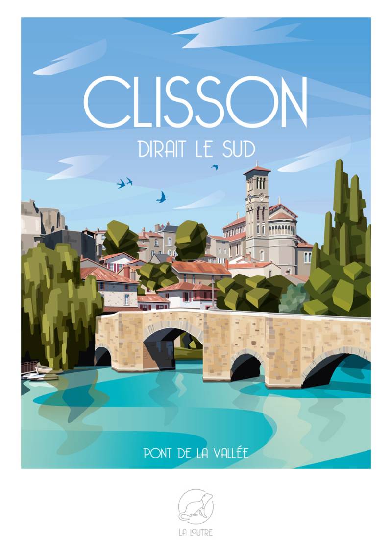 La Loutre CLISSON Dirait Le Sud 1000 Teile Puzzle Puzzle-La-Loutre-9847 von La Loutre