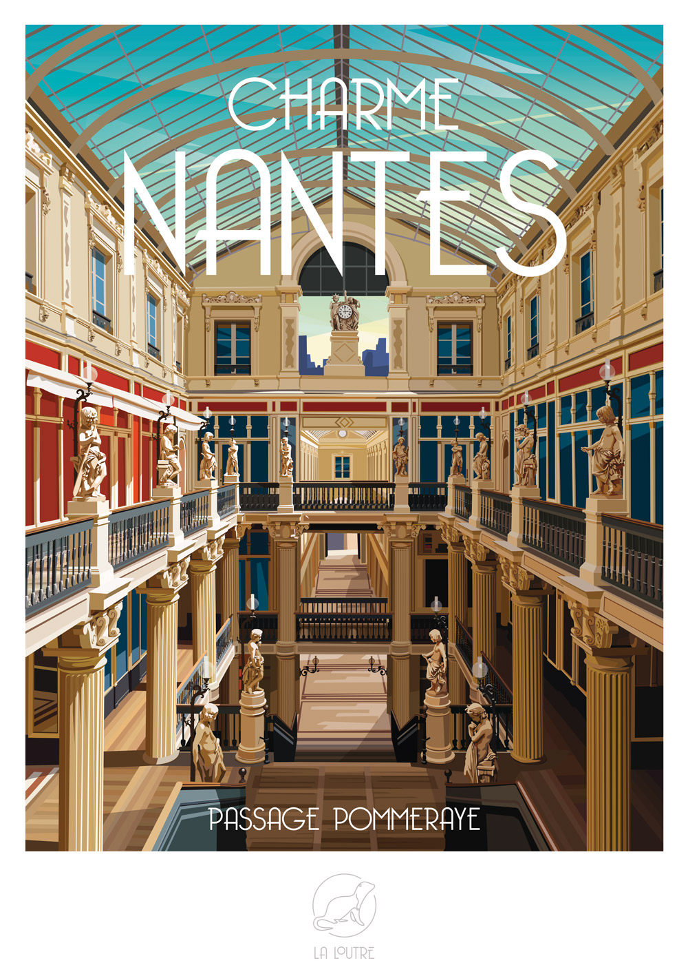 La Loutre Charme Nantes - Pommeraye 1000 Teile Puzzle Puzzle-La-Loutre-0841 La Loutre Charme Nantes - Pommeraye 1000 Teile Puzzle Puzzle-La-Loutre-0841 von La Loutre