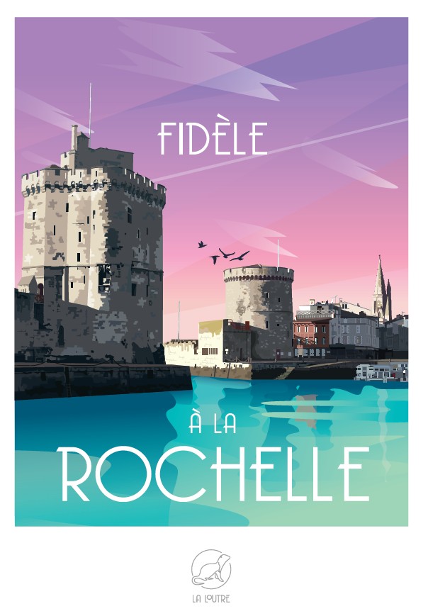 La Loutre Fidèle à LA ROCHELLE 1000 Teile Puzzle Puzzle-La-Loutre-7331 von La Loutre