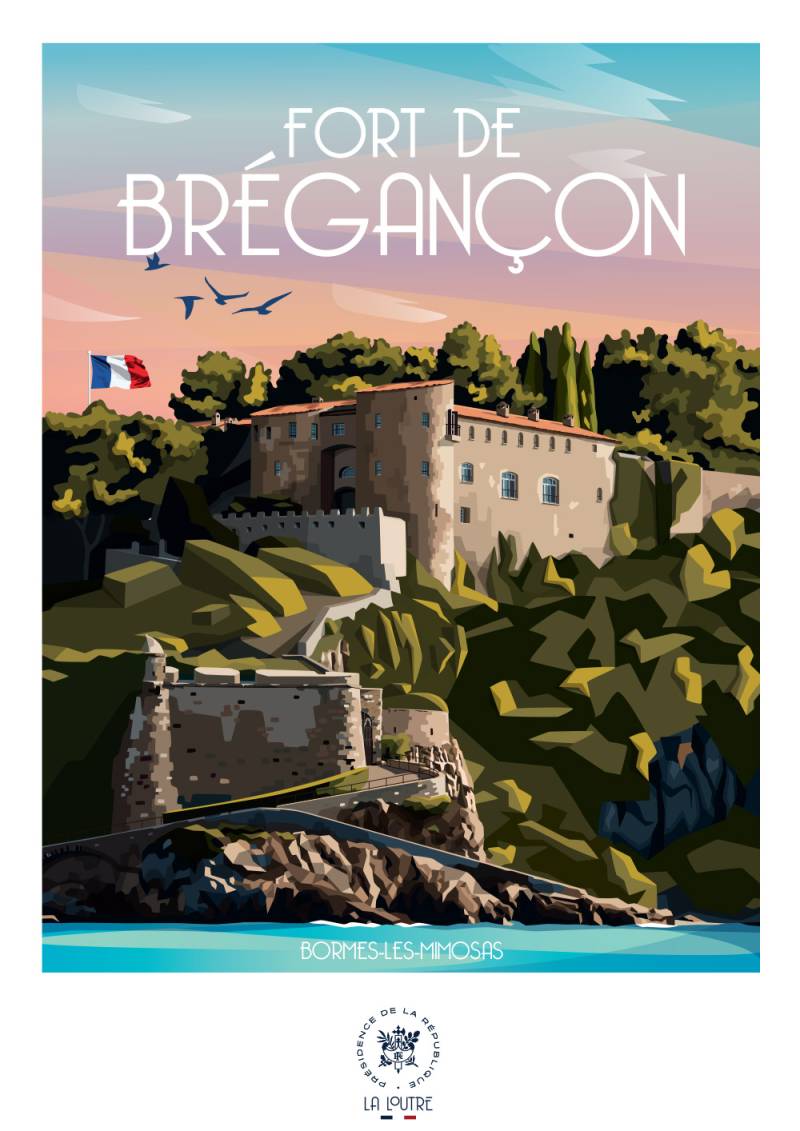 La Loutre Fort de Brégançon - BORMES-LES-MIMOSAS 1000 Teile Puzzle Puzzle-La-Loutre-1572 von La Loutre