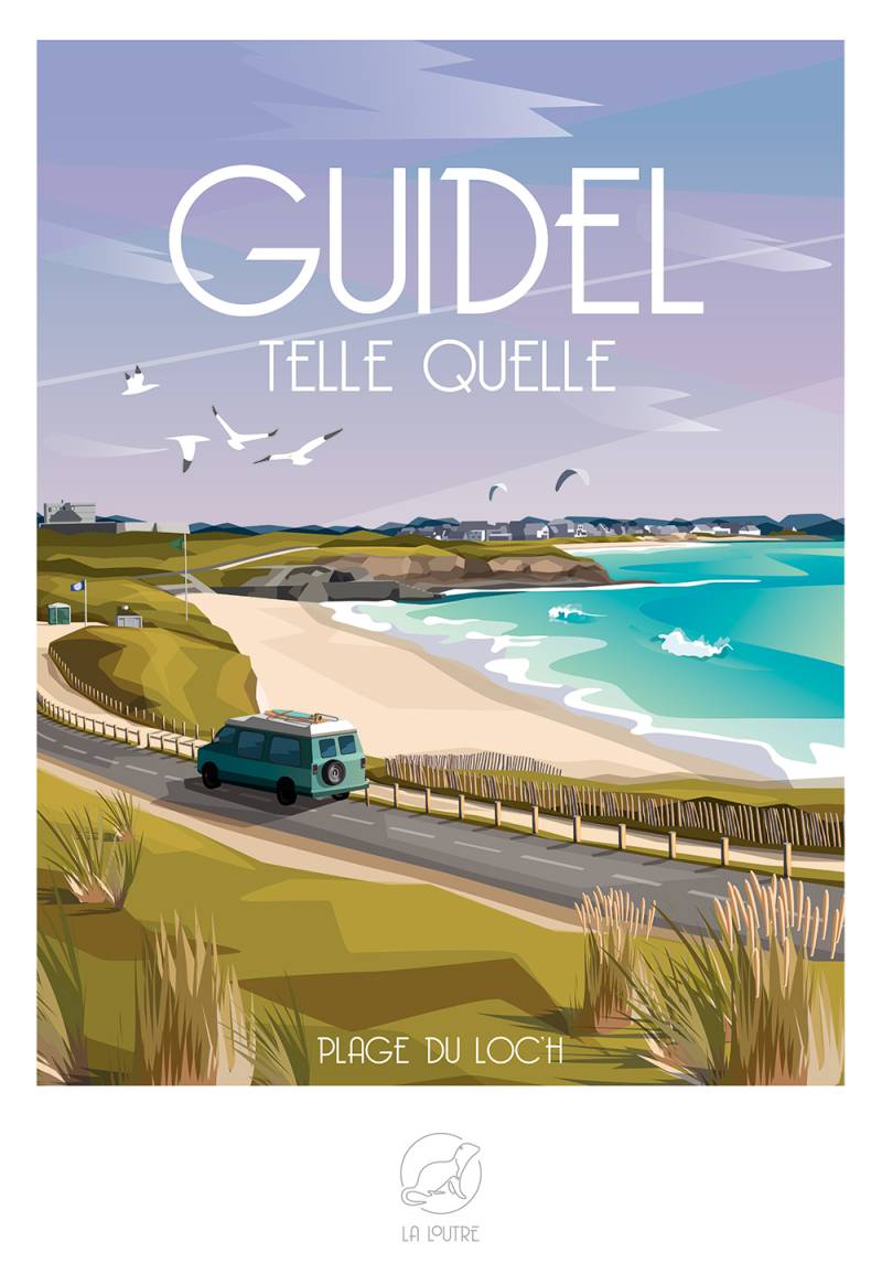 La Loutre GUIDEL Telle Quelle - Plage du Loc'h 1000 Teile Puzzle Puzzle-La-Loutre-8062 von La Loutre