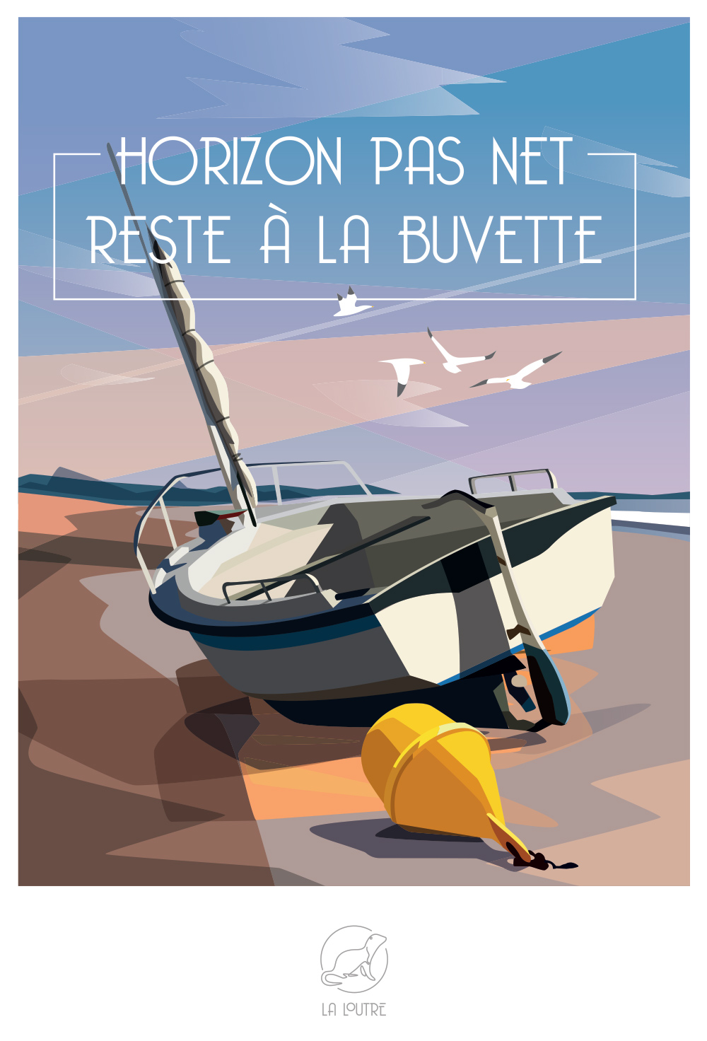 La Loutre HORIZON pas net, reste à la buvette 1000 Teile Puzzle Puzzle-La-Loutre-8901 von La Loutre