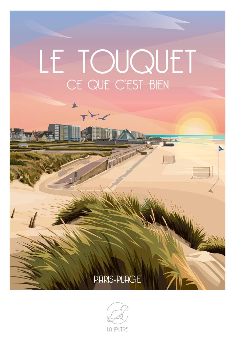 La Loutre LE TOUQUET CE QUE C'EST BIEN 1000 Teile Puzzle Puzzle-La-Loutre-9977 von La Loutre