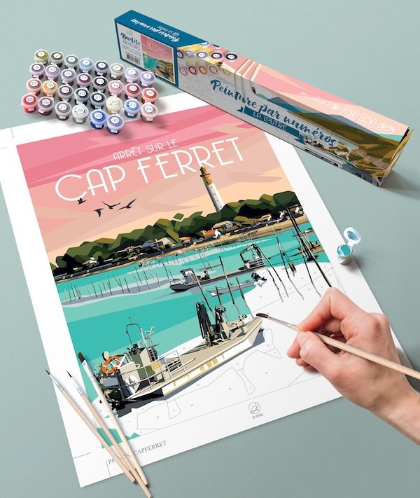 La Loutre Malen Nach Zahlen - Cap Ferret La-Loutre-PPN-641411 La Loutre Malen Nach Zahlen - Cap Ferret La-Loutre-PPN-641411 von La Loutre