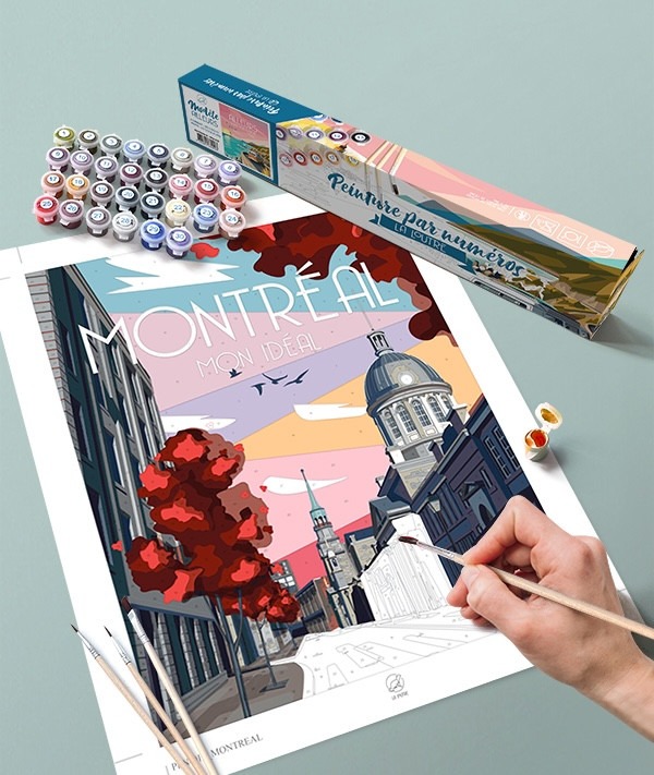 La Loutre Malen Nach Zahlen - Montréal La-Loutre-PPN-011 La Loutre Malen Nach Zahlen - Montréal La-Loutre-PPN-011 von La Loutre