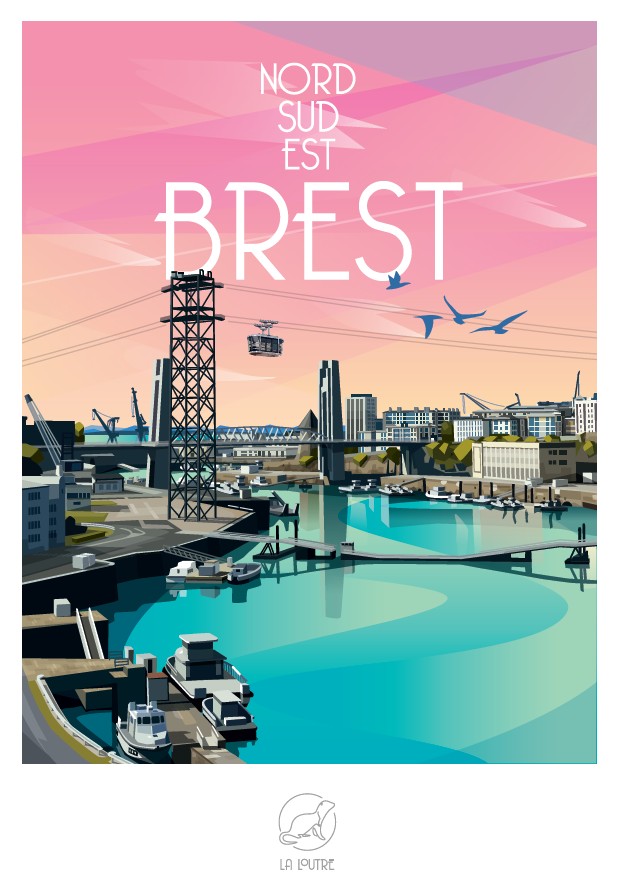 La Loutre Nord Sud Est BREST 1000 Teile Puzzle Puzzle-La-Loutre-5573 La Loutre Nord Sud Est BREST 1000 Teile Puzzle Puzzle-La-Loutre-5573 von La Loutre