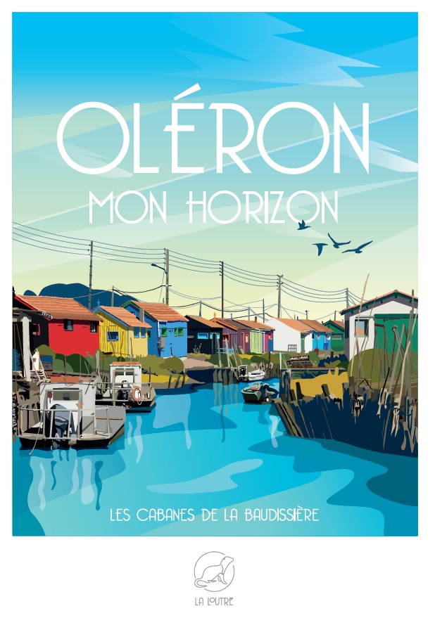 La Loutre OLERON mon Horizon - Les Cabanes de la Baudissière 1000 Teile Puzzle Puzzle-La-Loutre-6365 von La Loutre