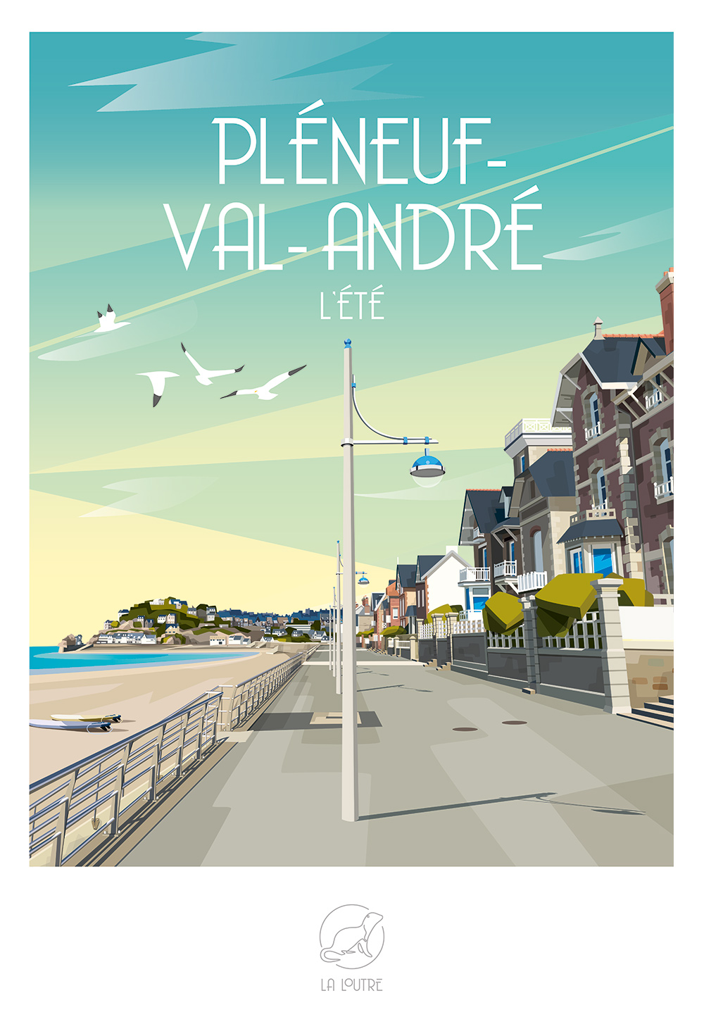 La Loutre PLENEUF-VAL-ANDRE l'été 1000 Teile Puzzle Puzzle-La-Loutre-8079 von La Loutre