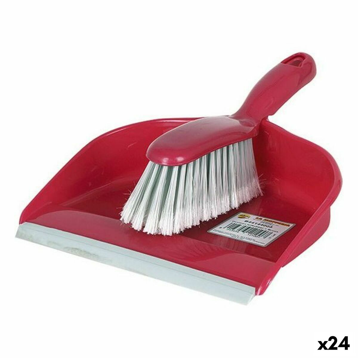 Pickup-Schaufel La Mopperia 39322 Bürste Gummi 23 x 30,5 x 10 cm (24 Stück) (23 x 30,5 x 10 cm) von La Mopperia