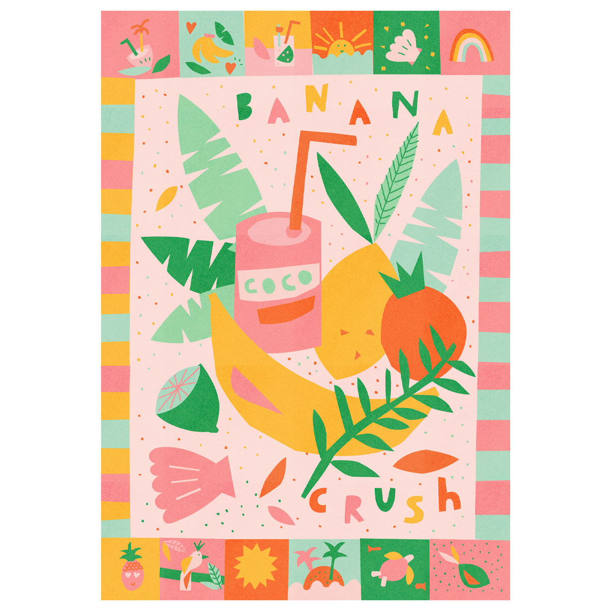 La Petite Epicerie Banana Crush 500 Teile Puzzle La-Petite-Epicerie-340003 von La Petite Epicerie