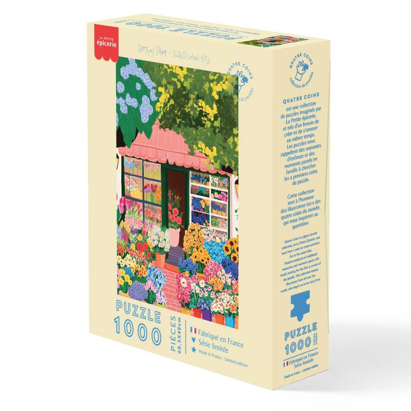 La Petite Epicerie Floral Shop 1000 Teile Puzzle La-Petite-Epicerie-340017 von La Petite Epicerie