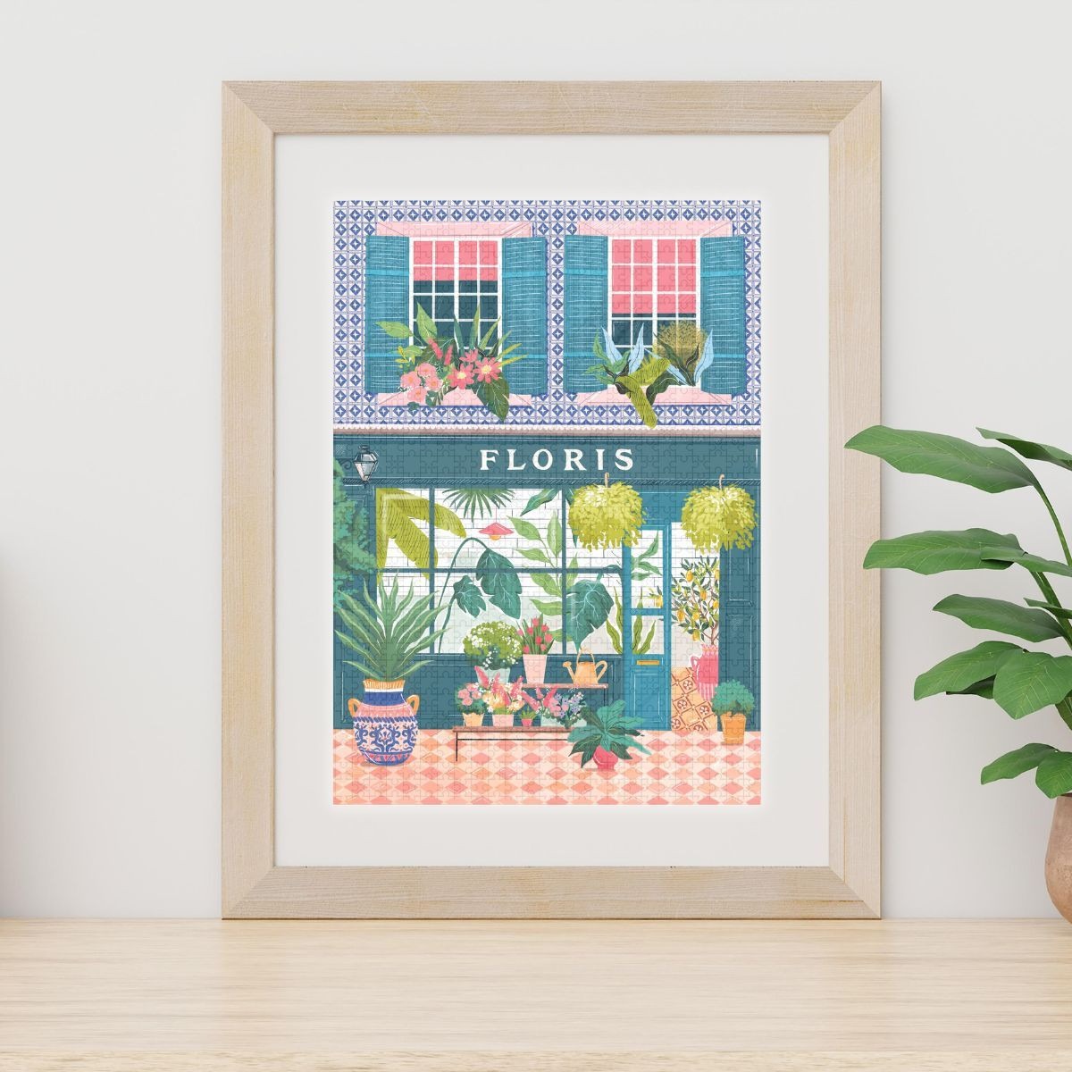 La Petite Epicerie Floris 1000 Teile Puzzle La-Petite-Epicerie-340008 von La Petite Epicerie