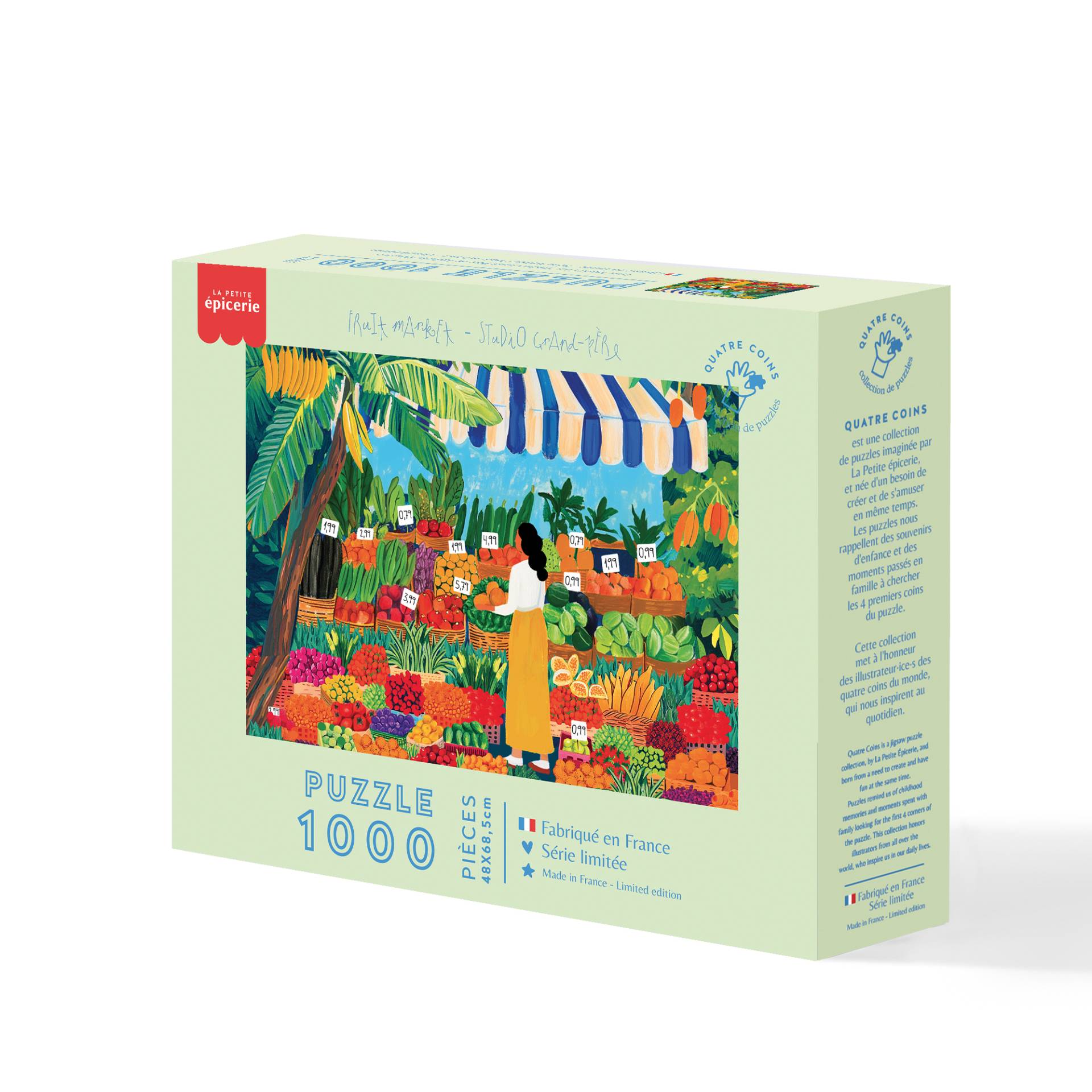 La Petite Epicerie Fruit Market 1000 Teile Puzzle La-Petite-Epicerie-340014 von La Petite Epicerie